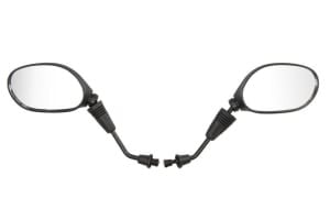 Oglinzi (set, direction: left-sided/right-sided, colour: black) compatibil: CHIŃSKI SKUTER/MOPED/MOTOROWER/ATV 2T, 4T