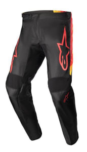 Pantaloni OffRoad ALPINESTARS MX FLUID CORSA culoare black/orange/red/yellow, mărime 30