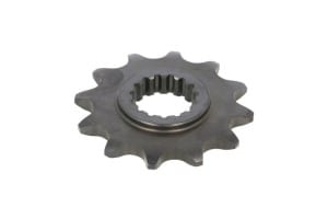 Pinion față oțel, tip lanț: 428, număr dinți: 14 compatibil: YAMAHA DT, RD, TDR, YZ 80/85/125 1985-2012