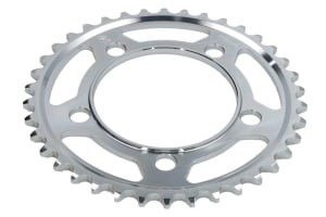 Pinion spate oțel, tip lanț: 525, număr dinți: 38, compatibil: KTM DUKE, RC8, SM, SMR, SUPER DUKE, SUPERMOTO 950-1190 2005-2015