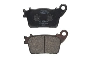 Plăcuțe de frână spate, utilizare: route, material: platinum-P, 76,6x42,1x8,9mm compatibil: HONDA CBR; KAWASAKI ZX-6R; SUZUKI GSX-R, GSX-S; YAMAHA YZF-R1 600/636/1000 2007-2019