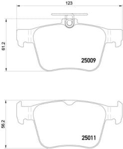 Placute de frana - tuning, spate, Aprobate pentru uz public: Yes, compatibil: AUDI A3, Q2, Q3, TT; CUPRA ATECA; SEAT ATECA, LEON, LEON SC, LEON ST, LEON/HATCHBACK, TARRACO; SKODA KODIAQ I, SUPERB III 1.0-3.6 11.07-