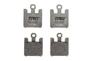 Plăcuțe frână față, utilizare: racing, material: carbon-CRQ, 49,45x38,7x7,9mm compatibil: KAWASAKI ZX-10R, ZX-12R, ZX-6R, ZX-6RR; SUZUKI GSX-R 600-1200 2003-2007