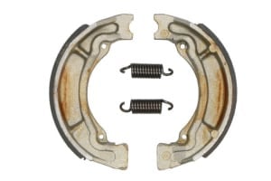 Saboți frână față/rear 110x30mm cu arcuri compatibil: KAWASAKI AE, AR; SUZUKI AP, GT, RM 50/80 1977-1999