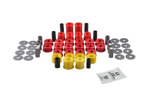 Set suport trapez bucsa suspensie din poliuretan (34pcs, fata/spate, Stanga/Dreapta) compatibil: NISSAN PICK UP, TERRANO I 03.86-12.10