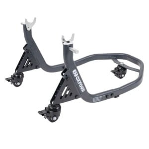 Stand Moto ZERO-G DOLLY 250 for motorcycles; under spate wheel (colour: black)