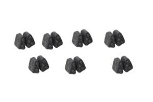 Tampon cauciuc protectie 7pcs compatibil: HONDA CBR 600 2007-2014