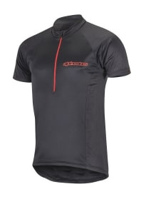 Tricou Ciclism ALPINESTARS ELITE culoare black/red, mărime S (short sleeve)