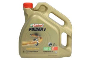 Ulei Motor 4T CASTROL Power 1 10W40 4l, API SN JASO MA-2 Semi-synthetic