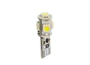 Bec LED, 2pcs, W5W, 12V, max. 1,2W, light colour white, socket type W2,1X9,5D, uz pe circuit, for vehicles with CAN-Bus