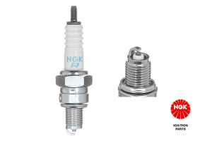 Bujie NGK CR7HSA-9 5147 cheie 16, diametru filet 10mm, lungime filet 12,7mm Nickel 1 Gwint M4 with resistor compatibil: HONDA NSC 50 2012-2016