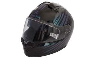 Cască Moto full-face SHARK RIDILL 2 ASSYA colour black/glossy/purple, size L unisex