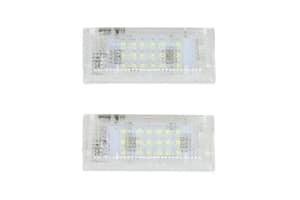 Corp iluminare numar inmatriculare LED, ligght colour: white; set, 12V,, with Aprobate pentru uz public compatibil: BMW 3 (E46) 12.97-05.05