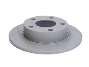 Disc de frana, 1pcs, ATE PowerDisc, full, Cut, spate ; Stanga/Dreapta, outer diameter 245 mm, thickness 10 mm, compatibil: AUDI A4 B5; VW PASSAT B5, PASSAT B5.5 1.8-2.8 01.95-05.05