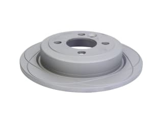 Disc de frana, 1pcs, ATE PowerDisc, full, Cut, spate ; Stanga/Dreapta, outer diameter 259 mm, thickness 10 mm, compatibil: MINI (R50, R53), (R52), (R58), (R59), CLUBMAN (R55) 1.4D-2.0D 06.01-05.15