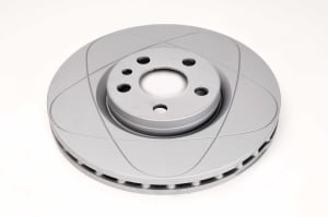 Disc de frana, 1pcs, ATE PowerDisc, Ventilate, Cut, fata ; Stanga/Dreapta, outer diameter 285 mm, thickness 28 mm, compatibil: CITROEN C8, JUMPY I; FIAT SCUDO, ULYSSE; LANCIA PHEDRA 1.6-2.2D 10.95-