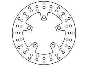 Disc frână fix spate, 220/89x5mm 5x110mm, diametru gaură de centrare 10,5mm compatibil: SUZUKI GSX-R, SV, TL 1000/1000A/1000R/1000S/600/650/650S/750 1996-2016