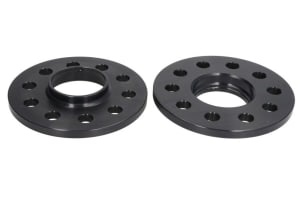 DIstantier - 2 pcs 5x112; thickness: 10mm; locating hole diameter: 66,5mm - 2; (fitting elements included - No) - Black