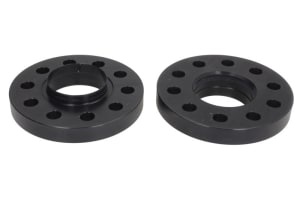 DIstantier - 2 pcs 5x112; thickness: 20mm; locating hole diameter: 66,45mm - 2; (fitting elements included - No) - Black