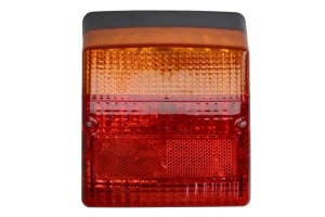 Lampa spate stanga (P21W/R5W, 12V, red/yellow, with indicator, with stop light, parking light, with plate lighting, reflector) compatibil: CASE