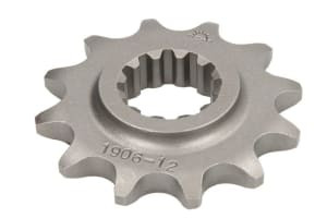 Pinion față oțel, tip lanț: 420, număr dinți: 12, compatibil: HUSQVARNA TC; KTM SX 60/65 1998-