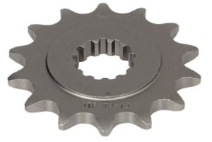 Pinion față oțel, tip lanț: 520, număr dinți: 14, compatibil: YAMAHA FZR, XTZ 400/750 1988-1998