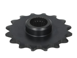 Pinion față oțel, tip lanț: 520, număr dinți: 17 compatibil: KAWASAKI EL, EN, ER, EX, GPZ, KLE, ZR, ZXR; SUZUKI GS 250-550 1983-2009