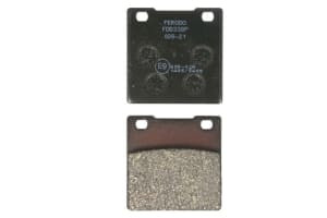 Plăcuțe de frână inferior/spate, utilizare: route, material: platinum-P, 53x53x9mm compatibil: KAWASAKI ZRX, ZX-12R, ZXR, ZZR; SUZUKI GS, GSF, GSX, GSX-R, RF, RG, SV, TL 250-1300 1983-2010