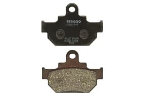 Plăcuțe de frână inferior/spate, utilizare: route, material: platinum-P, 77x54x7,1mm compatibil: SUZUKI GZ, LS, VL 125/250/650 1986-2007