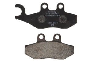 Plăcuțe de frână spate, utilizare: road-small motorcycle/scooters, material: argento-AG, 97,1x41,2x9mm compatibil: PIAGGIO/VESPA CARNABY, CRUISER, X7, X9, X-EVO 125-400 2004-2008