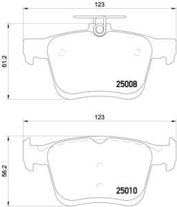 Placute de frana - tuning, spate, Aprobate pentru uz public: Yes, compatibil: AUDI A3, Q2, TT; SEAT ATECA, LEON, LEON SC, LEON ST; SKODA KAROQ, SUPERB III; VW GOLF ALLTRACK VII, GOLF SPORTSVAN VII 1.0-Electric 04.12-