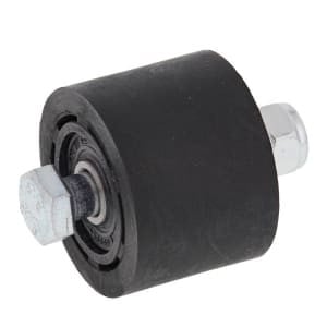 Role de ghidaj lanț transmisie inferior/superior (outer diameter: 38mm/width: 28mm, colour: black) compatibil: HONDA CR, XR; KAWASAKI KDX, KEF, KLX, KSF, KX, KXT; SUZUKI DR, DR-Z 125-500 1980-2017