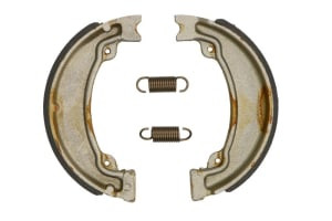 Saboți frână spate 130x30mm cu arcuri compatibil: HONDA CA, CMX, VT, XL, XR 125-600 1979-2005