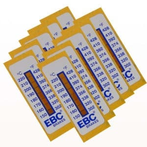 Self-adhesive thermometer ; 10pcs