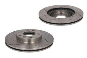 Set 2 discuri de frana, 2pcs, SPEEDMAX, internally ventilated, Cut-Perforat, fata ; Stanga/Dreapta, outer diameter 290 mm, thickness 22 mm, compatibil: MAZDA MX-5 III 1.8/2.0 03.05-12.14