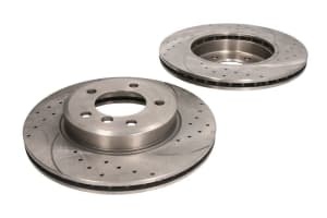 Set 2 discuri de frana, 2pcs, SPEEDMAX, Ventilate, Cut-Perforat, fata ; Stanga/Dreapta, outer diameter 300 mm, thickness 21,8 mm, compatibil: BMW 3 (E46), Z3 (E36), Z4 (E85) 2.0-3.0D 02.98-02.09