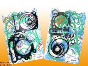 Set garnituri motor compatibil: YAMAHA XT 500 1982-1986