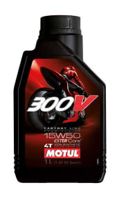 Ulei motor 4T Motul 300V Factory Line 15W50 1l PRZEWYŻSZA JASO MA2 synthetic ester