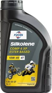 Ulei Motor 4T SILKOLENE COMP 4 10W40 1l, API SL JASO MA-2 Semi-synthetic enriched with esters