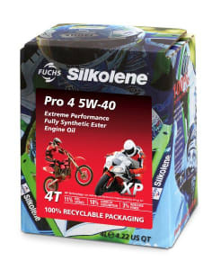 Ulei Motor 4T SILKOLENE PRO 4 5W40 4l, API SN JASO MA-2 synthetic bio-degradable packaging; ester