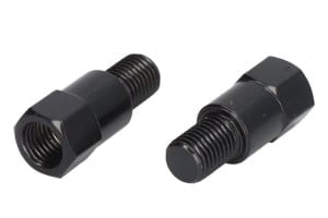 Adaptor oglindă(universal, thread diameter: 10x1,25mm, direction: dreapta, colour: black, changes thread direction)