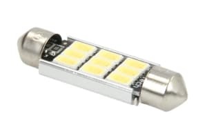 Bec LED, 1pcs, C5W, 12V, max. 3,2W, light colour cool white, max. 6000K, socket type SV8,5, length: 41mm, uz pe circuit, for vehicles with CAN-Bus