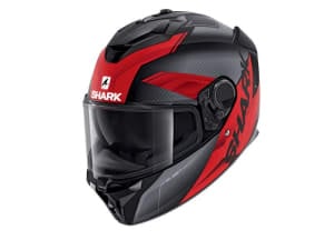 Cască Moto full-face SHARK SPARTAN GT ELGEN colour anthracite/red, size XS unisex