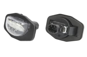 Corp iluminare numar inmatriculare LED, ligght colour: white; set, 12V,, with Aprobate pentru uz public compatibil: TOYOTA AURIS 10.06-09.12