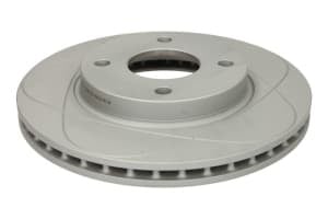 Disc de frana, 1pcs, ATE PowerDisc, Ventilate, Cut, fata ; Stanga/Dreapta, outer diameter 258 mm, thickness 22 mm, compatibil: FORD FIESTA, FIESTA IV, FIESTA V, FIESTA/HATCHBACK 1.0-2.0 08.95-11.13