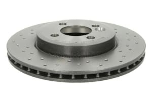 Disc de frana, BREMBO Xtra, 1pcs, Perforat, fata ; Stanga/Dreapta, outer diameter 280 mm, thickness 22 mm, compatibil: MINI (R56), (R57), (R58), (R59), CLUBMAN (R55), CLUBVAN (R55) 1.4-2.0D 09.06-06.15