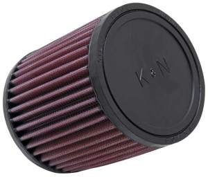 Filtru de aer universal (cone, airbox); filter length: 127mm, outer diameter of the base: 114mm, flange diameter 68mm,