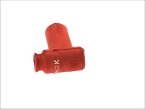 Fisa bujie, unghi: 90°, filet bujie: 14mm, conexiune: SAE nut, carcasa: Silicone, spark plug cap colour: red