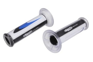 Manson ghidon diametru 22; 24mm lungime 125mm Road colour: blue, Harri\'s (2 pcs.) compatibil: SUZUKI