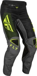 Pantaloni off road FLY RACING KINETIC JET culoare negru/fluorescent/khaki/galben, mărime 30